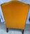 Mid-Century Solid Wood and Fabric Wing Back Leisure Lounge Chair with Scroll Arms For Sale - Image 6 of 11