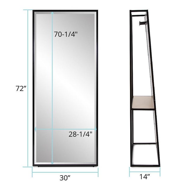 O'Neill Multi Functional Dressing Mirror For Sale - Image 10 of 11