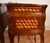 Wood 1880s Antique French Louis XV Walnut & Satinwood Marquetry Inlay Pair Nightstands / Bedside Tables For Sale - Image 7 of 18