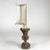 Antique Lamp with Fan-Shaped Shade, 18th Century For Sale - Image 4 of 12