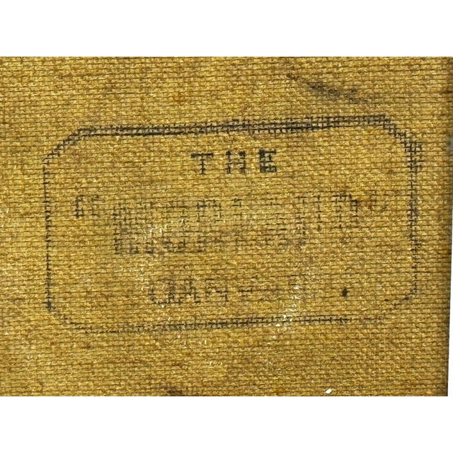 Charcoal Antique Victorian Marine Oil Painting of the River Tyne, Steam Tug Leaving Newcastle, by John Davison Liddell, c.1890 For Sale - Image 8 of 18