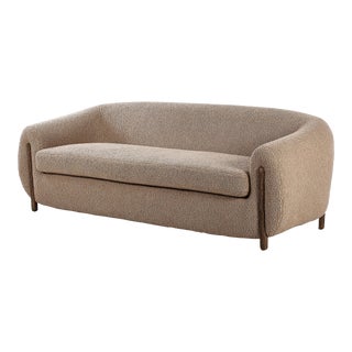 Four Hands Lyla Sofa, 86", Sheepskin Camel For Sale