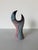 Ceramic 1990's Vintage Signed Sculptural Abstract Modernist Art Ceramic Vase For Sale - Image 7 of 10