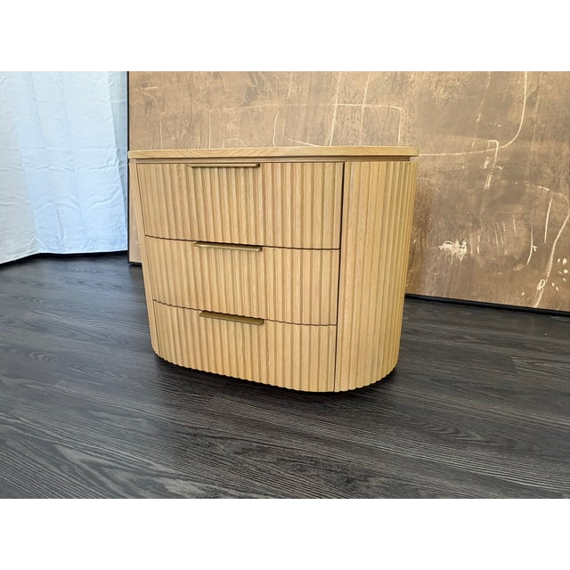 Rh Byron Closed Nightstand – 32" Light Oak | Designed by Harrison & Nicholas Condos For Sale - Image 15 of 18