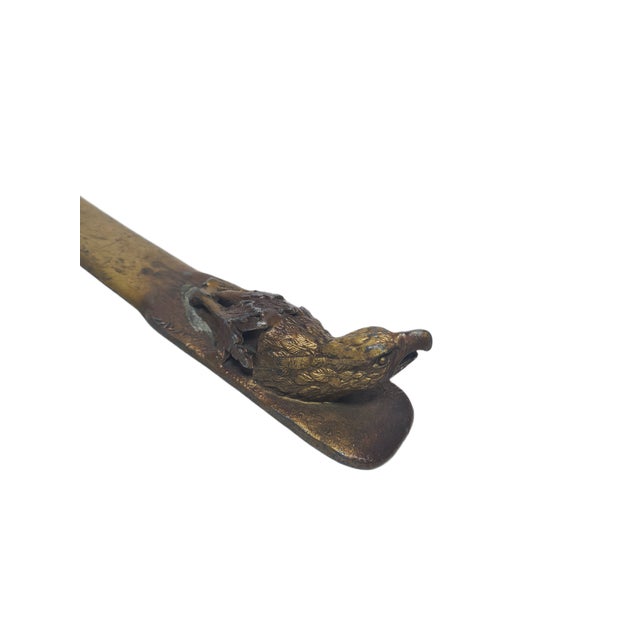 Art Nouveau Style Figurative Letters Knife, Poland, 1900s For Sale - Image 4 of 6