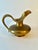 Italian Egidio Casagrande Hammered Brass Pitcher For Sale - Image 4 of 11