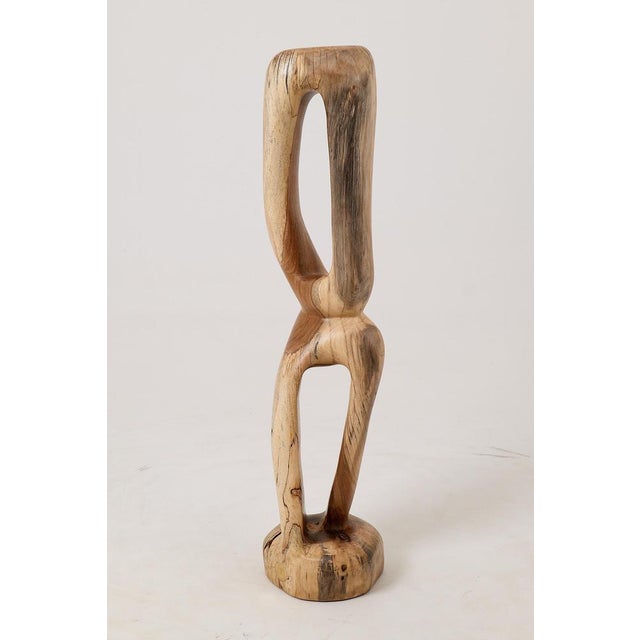 Abstract Wooden Sculpture by Logniture For Sale - Image 4 of 13