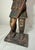 Large Antique 1600's Hand Carved Saint San Miguel Santos Religious Sculpture For Sale In New York - Image 6 of 14