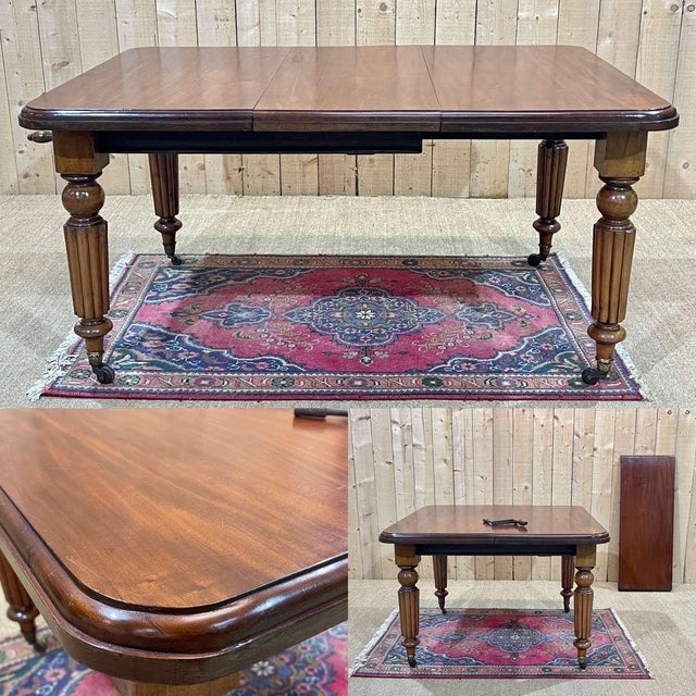 Victorian Table in Mahogany For Sale - Image 12 of 18