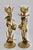 Vintage Italian Gold Gilded Tole Candlesticks For Sale In Tulsa - Image 6 of 11