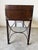 1980s Vintage Ralph Lauren Style Leather Suitcase Console Table With Brass Accents & Metal Base For Sale - Image 15 of 17