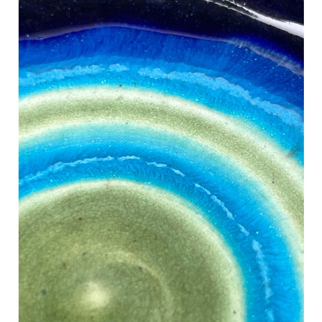 Mid-Century Modern German Studio Pottery Plates from Cornelsen Kindermann Keramik, 1960s, Set of 2 For Sale - Image 9 of 16