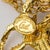 Christian Lacroix Gilt Metal Lace Pendant Chain Necklace For Sale - Image 10 of 11