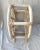 Vintage Bamboo/Rattan 7 Bottle wine holder. White wash look. Great for storing wine or even Hand towel etc. 18.5in h x...
