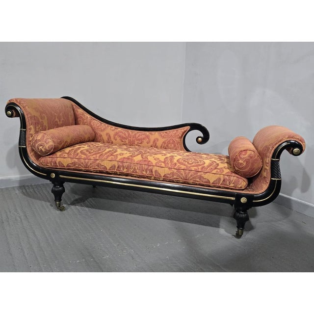 Regency Chaise Lounge Sofa, 1810s For Sale - Image 4 of 18