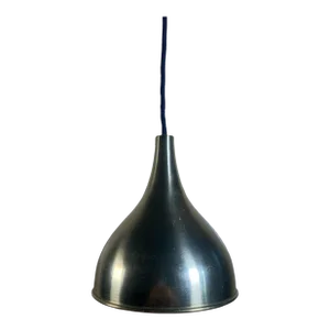 Scandinavian Modern Silhouette Pendant Lamp in Brass by Jo Hammerborg for Fog & Menup, 1970s