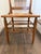 This beautiful antique American pressed-back dining chair, dating from the late 19th to early 20th century, is crafted...