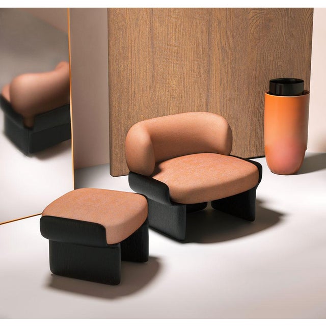 Contemporary Puff Lucky in White by Alter Ego Studio For Sale - Image 3 of 4