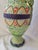Green Antique Japanese Moriage Floral Vase For Sale - Image 8 of 11