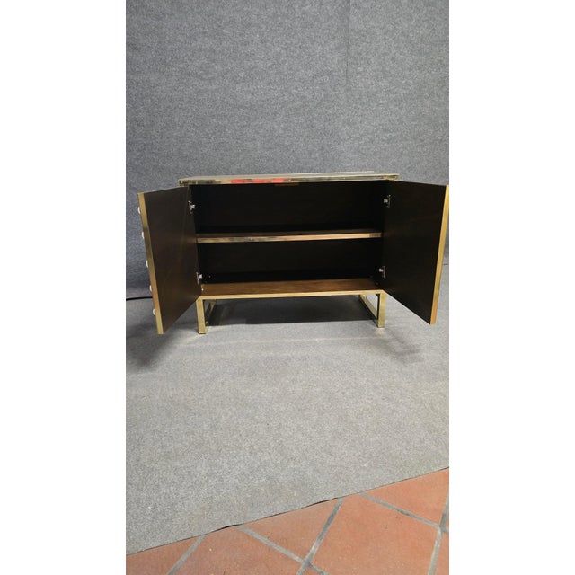 Black Dry Bar Cabinet in Murano Glass from Justfurnituress SRL For Sale - Image 8 of 16