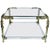 Transparent Hollywood Regency Style Sculptural Rope Cocktail Table by Meubles Curvasa, Spain For Sale - Image 8 of 8