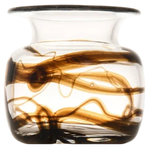 Tundra Glass Vase by Michael Bang, 1970s