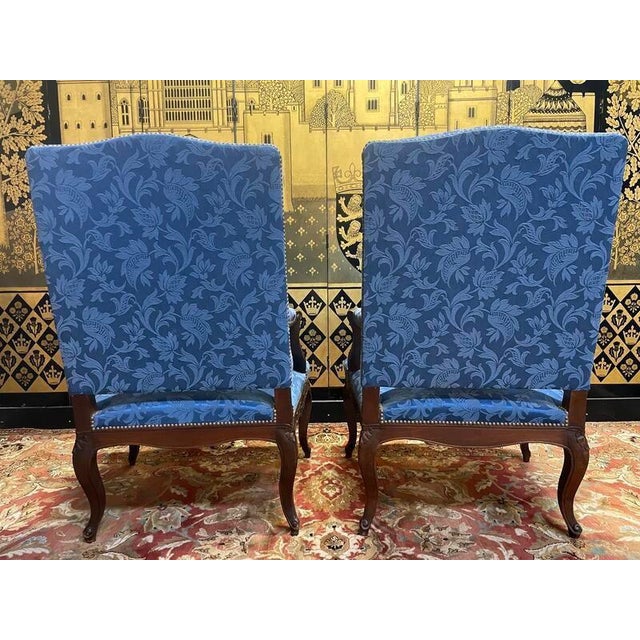 Set of Louis Xv Cabriolet Armchairs For Sale - Image 4 of 8