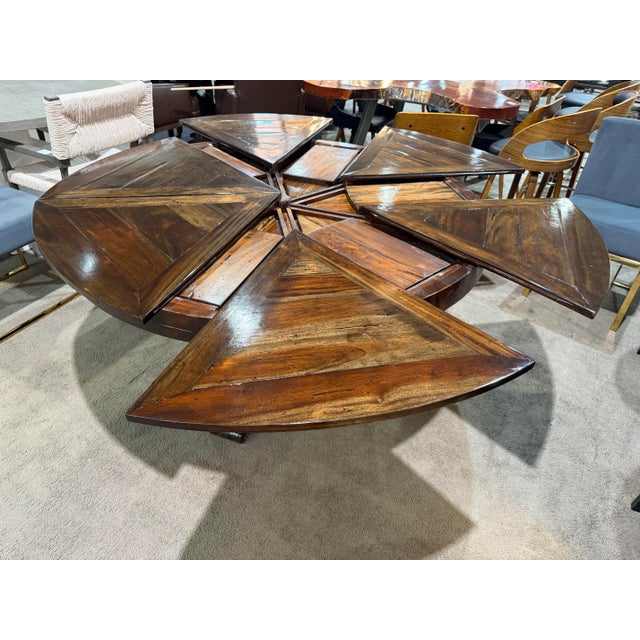 Early 21st Century Theodore Alexander Expandable Dining Table For Sale - Image 5 of 12