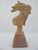 Mid 20th Century Aztec Mayan Indian Chief Headdress Carved Stone Paperweight Figurine Sculpture For Sale - Image 5 of 9