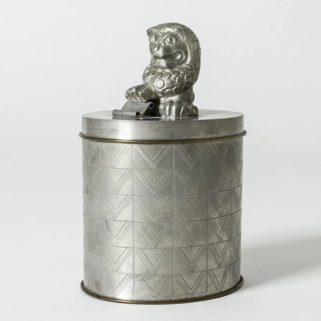 Pewter Jar by Anna Petrus for Svenskt Tenn | Chairish