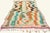 Tribal Vintage Azilal Boucherouite Moroccan Rug, 03'04 X 07'10 For Sale - Image 3 of 10