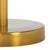 Early 21st Century Hentry Side Table in Gold / Mirror For Sale - Image 5 of 6