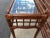 Large Mid Century Boho Chic Rattan Console Table With Glass Top. For Sale - Image 10 of 10