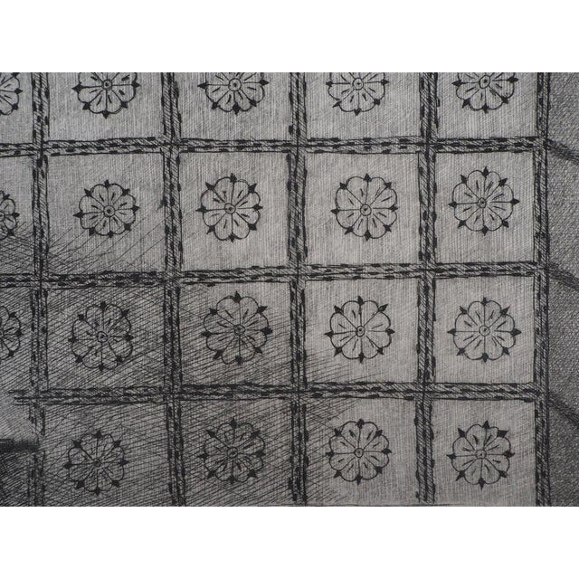 Brigitte Courme, The Window, Original Etching For Sale - Image 4 of 7