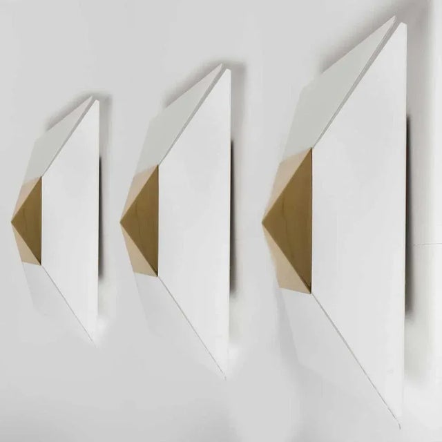 Pyramid Shaped Flush Mount by J.T. Kalmar, 1970 For Sale - Image 13 of 14