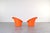 Textile Skopa Lounge Chairs by Ole Gjerløv-Knudsen and Torben Lind for Ikea, 1970s, Set of 2 For Sale - Image 7 of 18