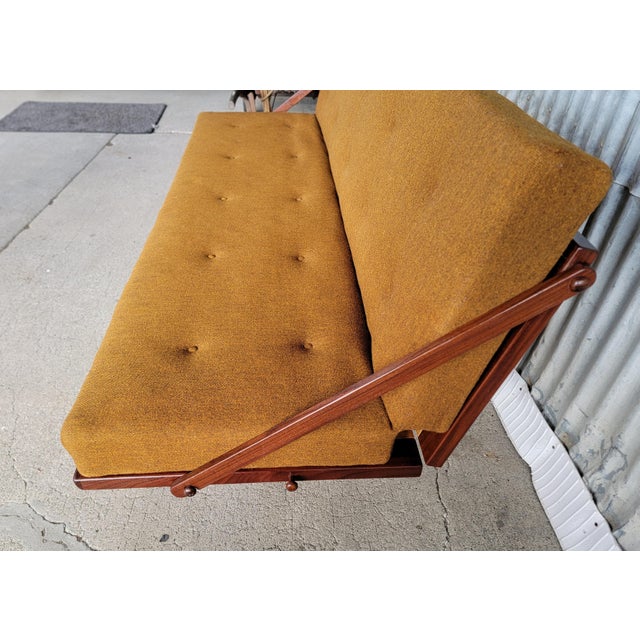 Poul M. Volther for Frem Røjle Danish Modern Sofa Sleeper For Sale In San Francisco - Image 6 of 12