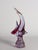 Glass Hand-Blown Purple and Red Murano Glass Fish Sculpture, Italy, 1970s For Sale - Image 7 of 16