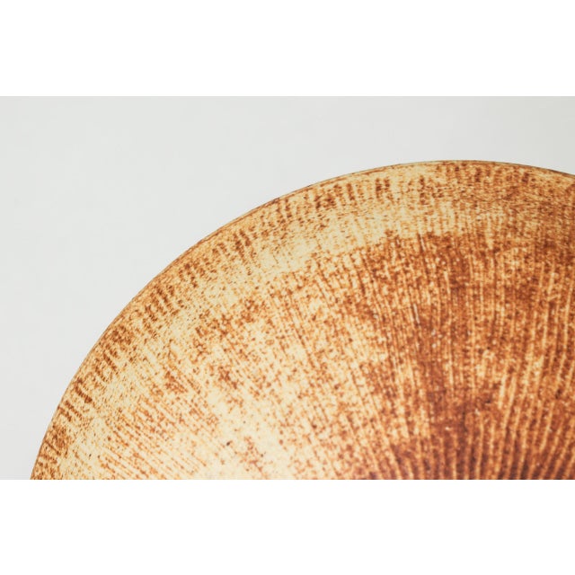 Stoneware Farsta Bowl by Wilhelm Kåge from Gustavsberg, 1940s For Sale - Image 6 of 9