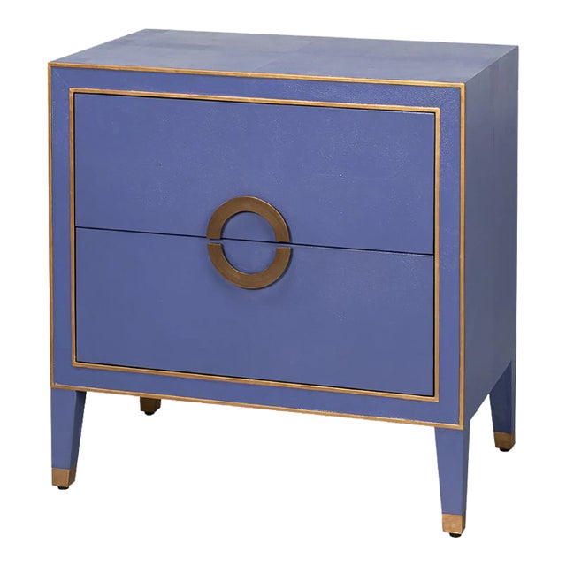 Marlin Blue Nightstand For Sale