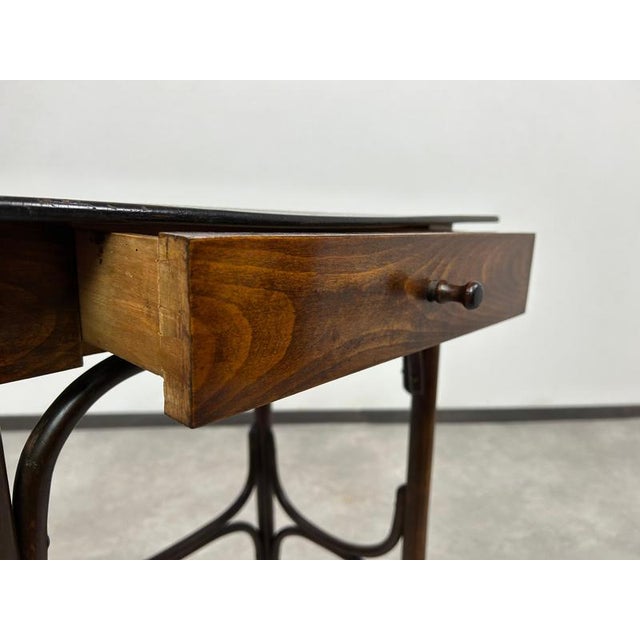 Bentwood Side Table from Thonet, 1920s For Sale - Image 10 of 12