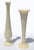 Set 2 Lenox Collectibles Tall Bud Vases Ivory Ceramic Fine China 24k Gold For Sale - Image 16 of 16