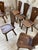 Vintage Oak Folk Art Chairs, 1950s, Set of 6 For Sale - Image 12 of 18