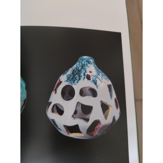 Black Vintage Hanging Light with Cylindrical Ceramic Lampshades by Ceramiche Pucci, 1960s For Sale - Image 8 of 9