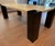 Modern Armani Casa Goatskin Parchment and Black Lacquer Dining Table For Sale - Image 3 of 11