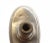 Late 20th Century Late 20th Century Vintage Nickel Finish Brass Fluted Oval Door Knob For Sale - Image 5 of 5