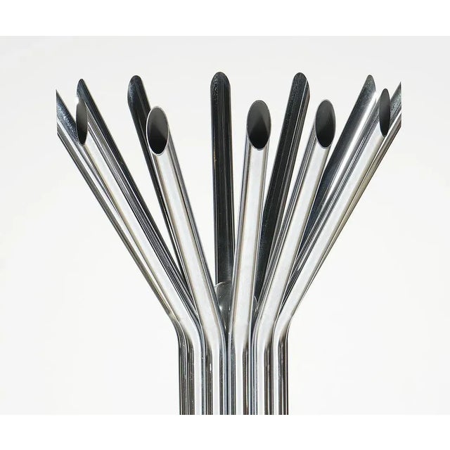 Mid-Century Modern Mid 20th Century Mid-Century Modern George Kovacs Chrome Floor Lamp For Sale - Image 3 of 12