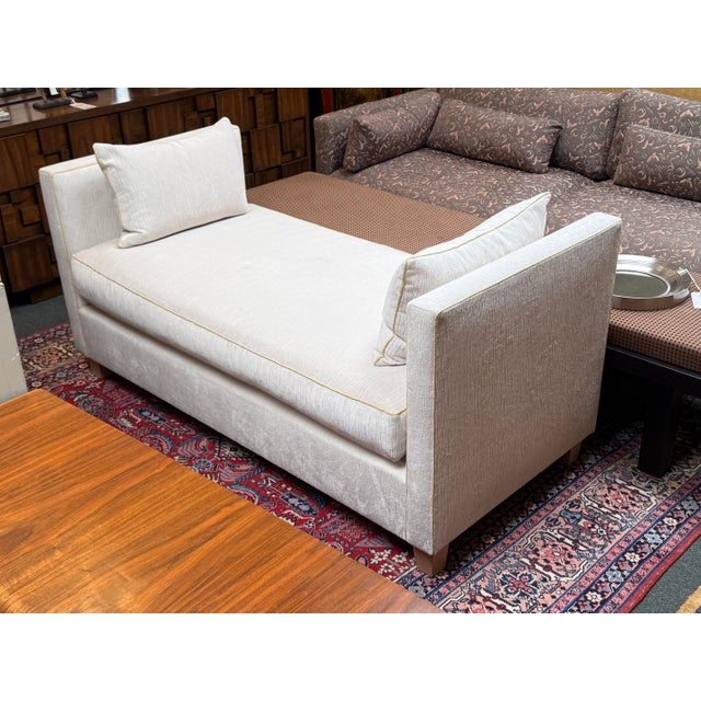 Contemporary Moss Studio Rialto Daybed, Jackson Oatmeal For Sale - Image 3 of 12