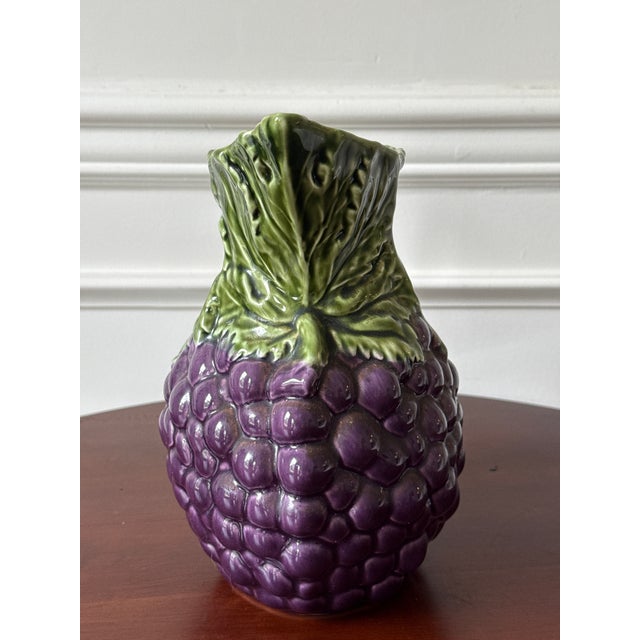 Grape pitchers are timeless and classic in any space. This vintage piece is no exception as we enter autumnal months. This...