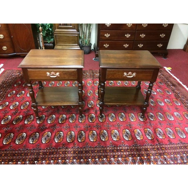 Vintage Kling Furniture Nightstands a Pair Chairish